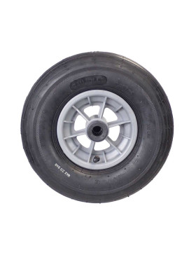 Ruota di carriola GONFIATA DIAMETRO 325 MM CARICO 125 KG PER ASSE DI 20 MM - S1006P 6 POLLICI R20/100