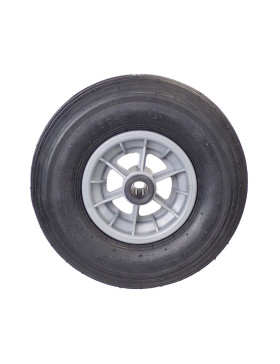 Ruota di carriola GONFIATA DIAMETRO 325 MM CARICO 125 KG PER ASSE DI 25 MM - S1006P 6 POLLICI R25/100
