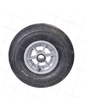 Ruota di carriola GONFIATA DIAMETRO 325 MM CARICO 125 KG PER ASSE DI 30 MM - S1006P 6 POLLICI L30/74
