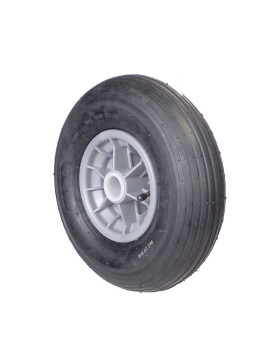 Ruota di carriola GONFIATA DIAMETRO 325 MM CARICO 125 KG PER ASSE DI 32 MM - S1006P 6 POLLICI L32/74