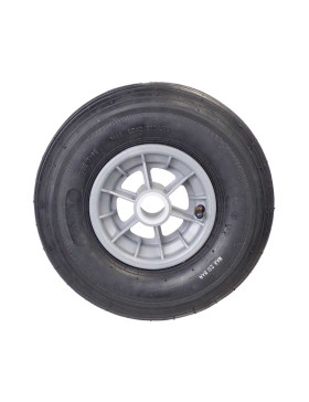 Ruota di carriola GONFIATA DIAMETRO 325 MM CARICO 125 KG PER ASSE DI 32 MM - S1006P 6 POLLICI L32/74