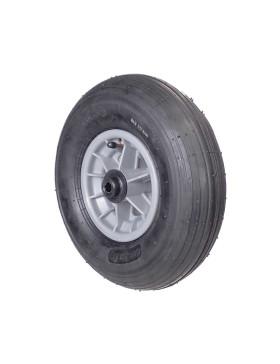 Ruota di carriola GONFIATA DIAMETRO 325 MM CARICO 125 KG PER ASSE DI 14 MM - S1006P 6 POLLICI L14/100