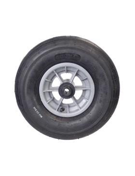Ruota di carriola GONFIATA DIAMETRO 325 MM CARICO 125 KG PER ASSE DI 14 MM - S1006P 6 POLLICI L14/100