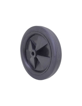 Ruota DI GIOCO PVC ARANCIONE DIAMETRO 150MM CARICO 30 KG ASSE 10 MM - S7300