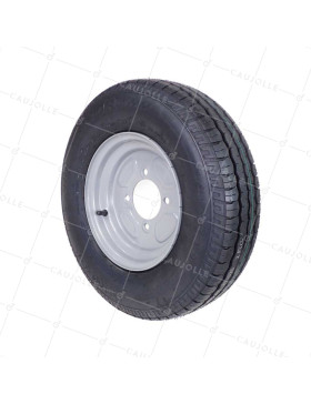 Ruota DI Rimorchio STRADALE PREMIUM DIAMETRO 500 MM CARICO 475KG ASSE 85 MM - S2921 145R10 G VELOCITÀ • Caujolle