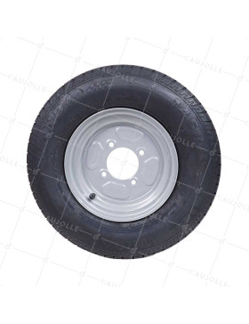 Ruota DI Rimorchio STRADALE PREMIUM DIAMETRO 500 MM CARICO 475KG ASSE 85 MM - S2921 145R10 G VELOCITÀ