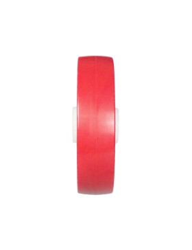Ruota BI MATERIALE NYLON POLIURETANO DIAMETRO 175 MM CARICO 300 KG Cuscinetto A RULLI INOX 20 MM - S2450BP 175/45 LM58 RR INOX 2