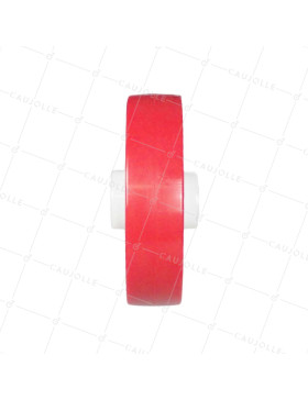 Ruota BI MATERIALE NYLON POLIURETANO DIAMETRO 150 MM CARICO 200 KG Cuscinetto A RULLO INOX 20 MM - S2450BP 150/40 LM60 RR INOX 2