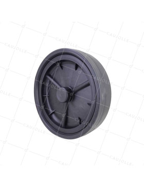 Ruota DI TOFANA LISCIA DIAMETRO 200 MM CARICO 25 KG ASSE 14 MM • Caujolle