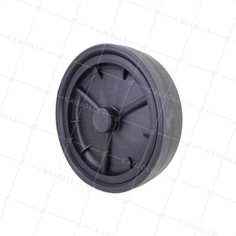Ruota DI TOFANA LISCIA DIAMETRO 200 MM CARICO 25 KG ASSE 14 MM • Caujolle