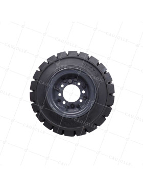 Ruota PER CARRELLI ELEVATORI IN GOMMA PIENA DIAMETRO 450MM - S2800C 450X150 18X7-8