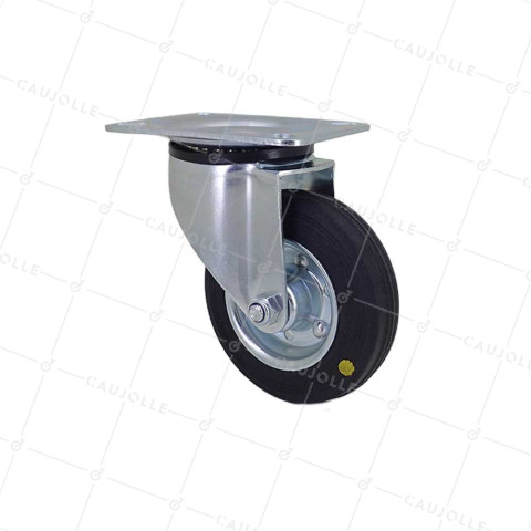 RUOTA ANTISTATICA DIAMETRO 100MM CARICO 70KG - S2C 100 ANTISTATICA • Caujolle