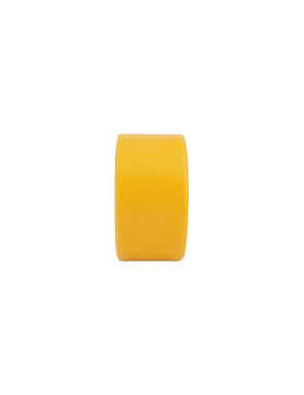 Ruota DI TRANSPALETTE DIAMETRO 75 MM LARGHEZZA 40 MM CARICO 500 KG ASSE 15 MM - GTP 75/40 LM40 RB15 PU ARANCIONE