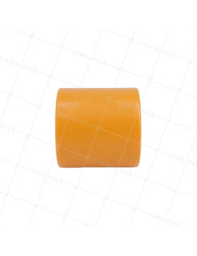 Ruota DI TRANSPALETTE DIAMETRO 75 MM LARGHEZZA 76 MM CARICO 500 KG ASSE 20 MM - GTP 75/76 LM76 RB20 PU ARANCIONE