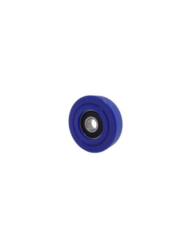 Ruota A PROFILO PIATTO DIAMETRO 40 MM CARICO Cuscinetto A SFERE 8 MM - Ruota PU 40/11 RB8 SOVRIMPIANTATO