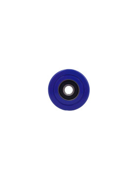Ruota A PROFILO PIATTO DIAMETRO 40 MM CARICO Cuscinetto A SFERE 8 MM - Ruota PU 40/11 RB8 SOVRIMPIANTATO
