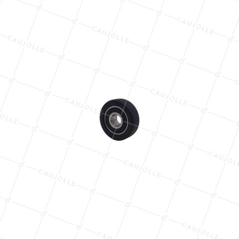 Ruota A PROFILO PIATTO DIAMETRO 18 MM CARICO Cuscinetto A SFERE 5 MM - Ruota PU 18/6 RB5 SOVRIMPIANTATO • Caujolle