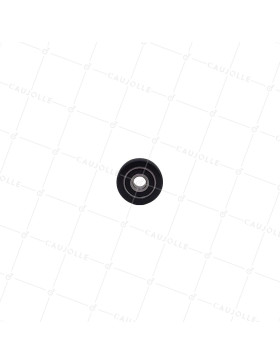 Ruota A PROFILO PIATTO DIAMETRO 18 MM CARICO Cuscinetto A SFERE 5 MM - Ruota PU 18/6 RB5 SOVRIMPIANTATO