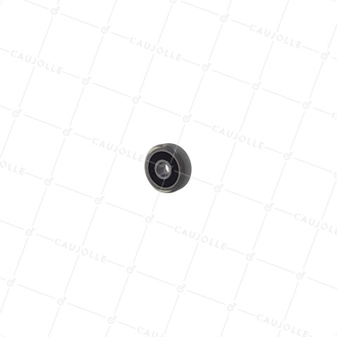 Ruota A PROFILO PIATTO DIAMETRO 15 MM CARICO Cuscinetto A SFERE 4 MM - Ruota PU 15/5 RB4 SOVRIMPIANTATO • Caujolle