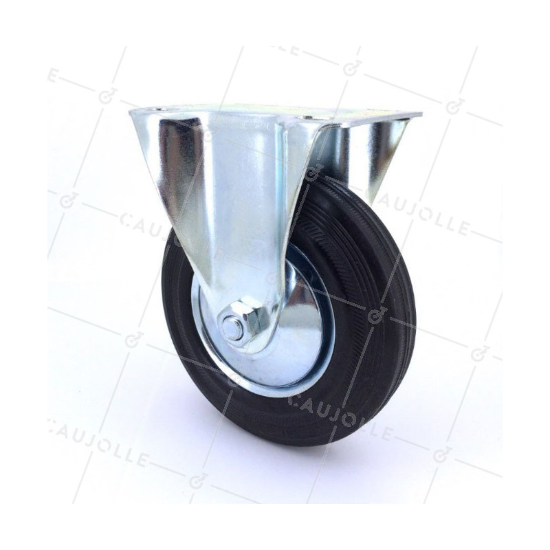 Roulette caoutchouc S7C 125L