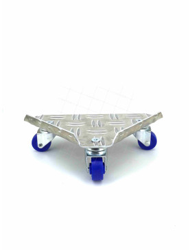 PLATEAU A Ruote D'ANGLE PER SPOSTARE ARMADI CARICO 70 KG UNITARIO