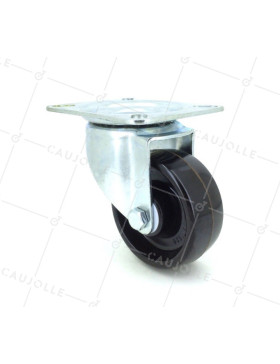 Ruota RESISTENTE AL CALORE DIAMETRO 80 mm CARICO 100KG -S2 270° 80 • Caujolle