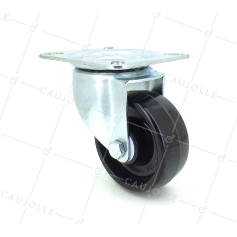 Ruota RESISTENTE AL CALORE DIAMETRO 80 mm CARICO 100KG -S2 270° 80 • Caujolle