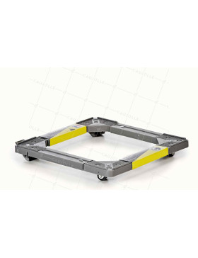 SUPPORTO RULANTE ESTENSIBILE PER ELETTRODOMESTICI DA 45 CM A 60 CM CARICO 180 KG • Caujolle