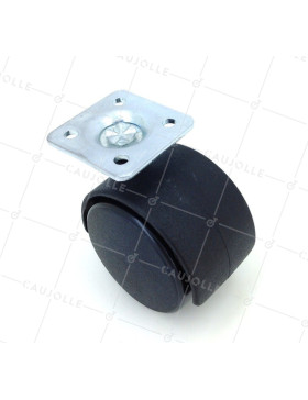 Ruota DI SEDIA A Piastra DIAMETRO 40 MM CARICO 35 KG - S49P 40 • Caujolle