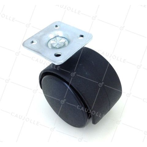 Ruota DI SEDIA A Piastra DIAMETRO 40 MM CARICO 35 KG - S49P 40 • Caujolle