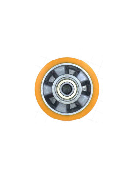 Ruota POLIURETANO INDUSTRIALE DIAMETRO 125 MM ASSE 20 MM S2013