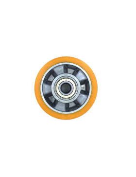 Ruota POLIURETANO INDUSTRIALE DIAMETRO 125 MM ASSE 20 MM S2013
