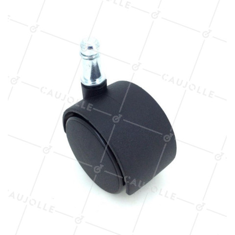 Ruota DI SEDIA A CLIP DIAMETRO 50 MM CARICO 50 KG CON Asta liscia DI 11 MM - S49TL 50/11 • Caujolle