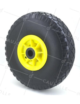 Ruota DI Carrello a mano INCREVABILE DIAMETRO 260 MM CARICO 100 KG ASSE 20 MM RULLETTI - S4000PR20 • Caujolle