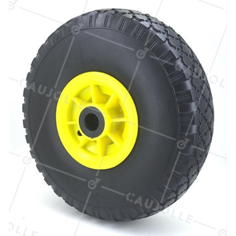 Ruota DI Carrello a mano INCREVABILE DIAMETRO 260 MM CARICO 100 KG ASSE 20 MM RULLETTI - S4000PR20 • Caujolle