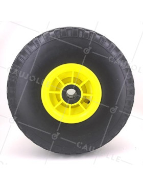Ruota DI Carrello a mano INCREPPIBILE DIAMETRO 260 MM ASSE 20 MM S4000PR20