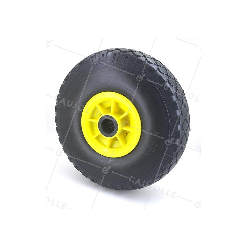 Ruota DI Carrello a mano INCREVABILE DIAMETRO 260 MM ASSE 25 MM S4000PR25