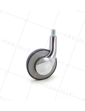 Ruota A RODAGGIO FILETTATO DESIGN DIAMETRO 80 MM CARICO 25 KG - S45TF • Caujolle