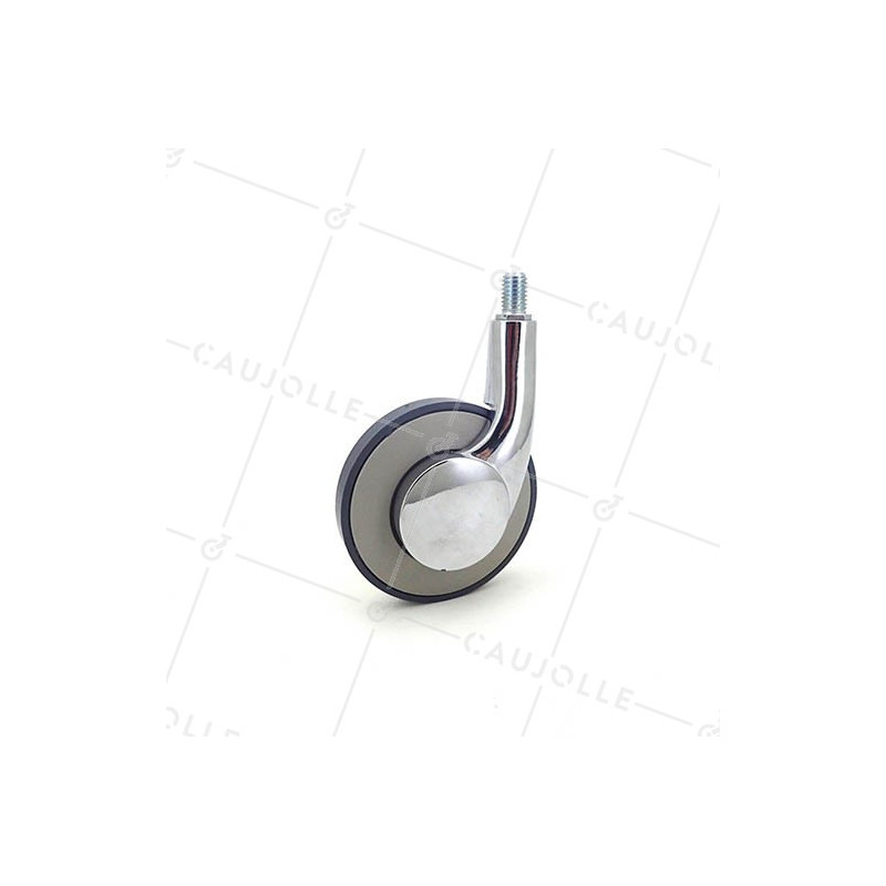 Ruota A RODAGGIO FILETTATO DESIGN DIAMETRO 80 MM CARICO 25 KG - S45TF