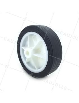 Ruota DI TOPO  DIAMETRO 125 MM ASSE 12 MM