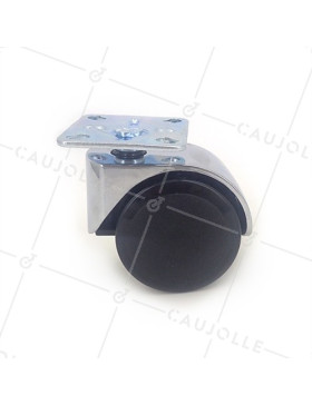 Ruota DI DESIGN PER SEDIE A Piastra DIAMETRO 50 MM CARICO 50 KG- S49CH 50P