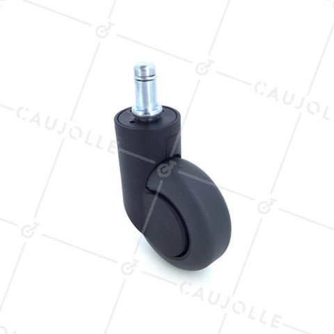 Ruota DI SEDIA DA UFFICIO UNIVERSALE CON RODILLO A CLIP DA 11 MM CARICO 50 KG - S47TL11 • Caujolle