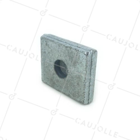 TARGHETTA PER PIVOT DI CANCELLO CARICO 100 KG - BASE PIATTA • Caujolle