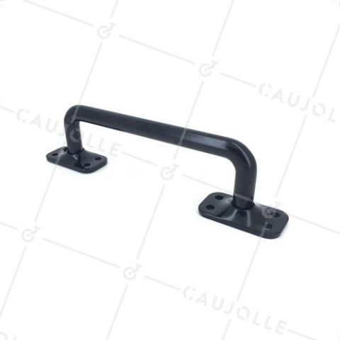 MANIGLIA TUBOLARE IN ACCIAIO NERO PER CANCELLO LUNGHEZZA 225 MM DIAMETRO 14 MM • Caujolle