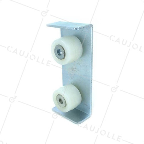 GUIDA PER PORTA SCORREVOLE DA 30 MM A 48 MM DI LARGHEZZA • Caujolle