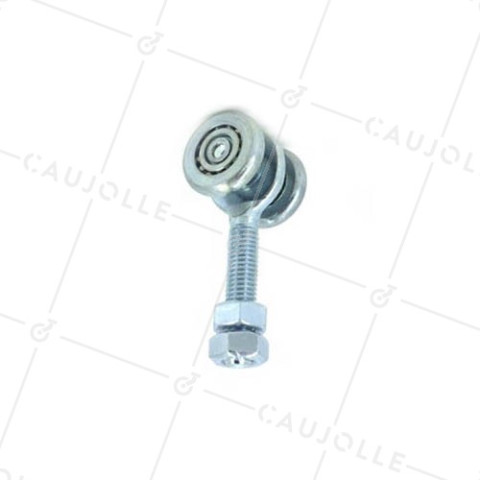 CARRELLO 2 RULLI PER PORTA SOSPESA DI 30 KG - PICCOLO 4.2.4 • Caujolle