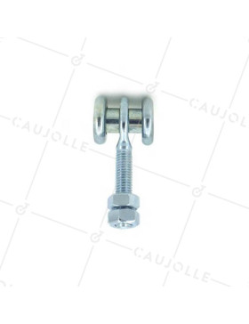 PICCOLO CARRELLO 2 RULLI PER CANCELLO