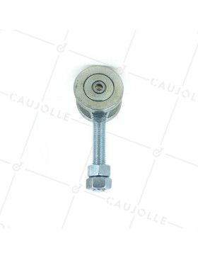 CARRELLO A 2 RULLI PER CANCELLO