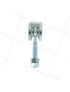 CARRELLO A 2 RULLI PER CANCELLO