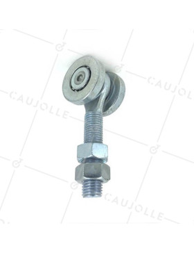 CARRELLO 2 RULLETTI PER CANCELLO SOSPESO DI 100KG - GRANDE 4.5.4 • Caujolle